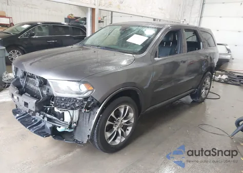 2019 Dodge Durango Gt из США, поврежденный, VIN 1C4RDJDG1KC676189